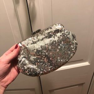 Silver clutch